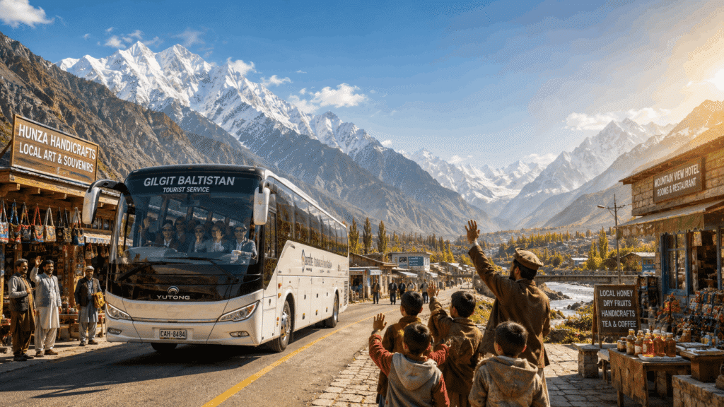 A Bus Full of Tourists