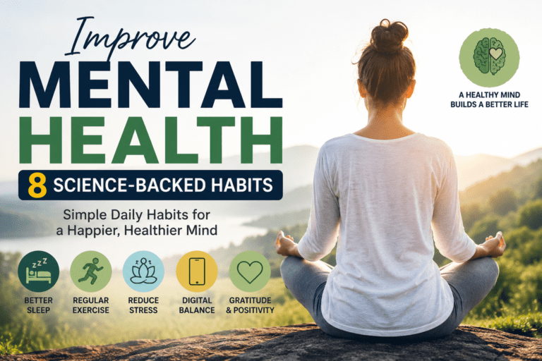Improve Mental Health – 8 Powerful Science-Backed Habits